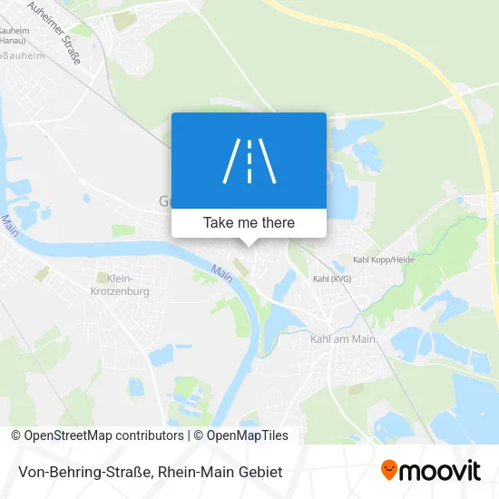 Карта Von-Behring-Straße