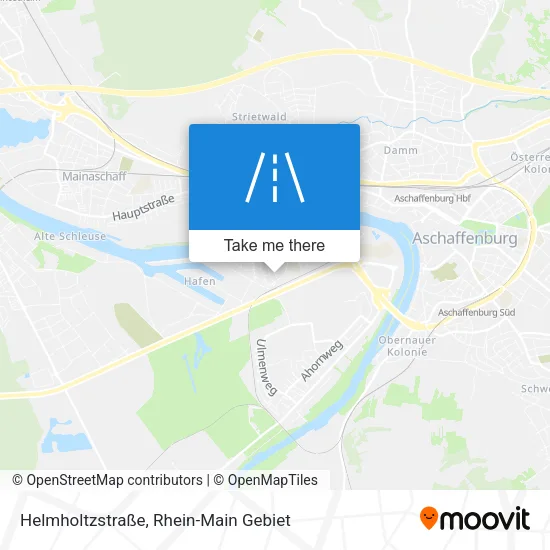 Карта Helmholtzstraße