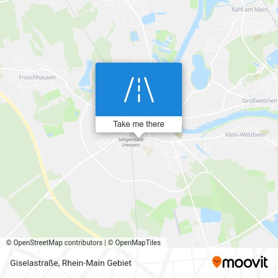 Карта Giselastraße