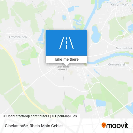 Карта Giselastraße