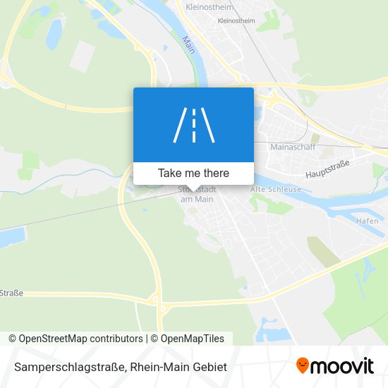 Samperschlagstraße map