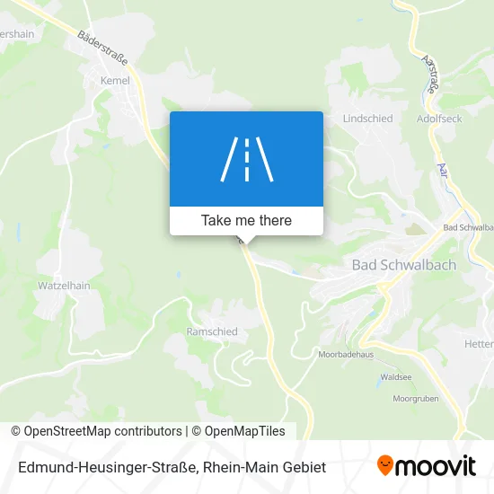 Карта Edmund-Heusinger-Straße