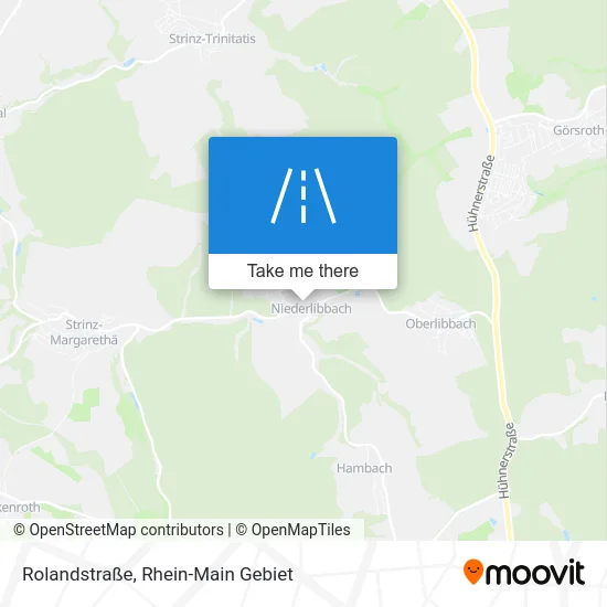 Карта Rolandstraße