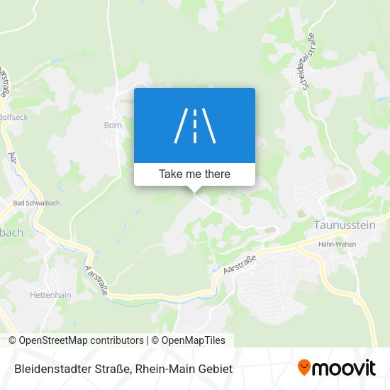 Карта Bleidenstadter Straße