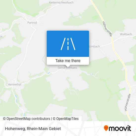 Карта Hohenweg