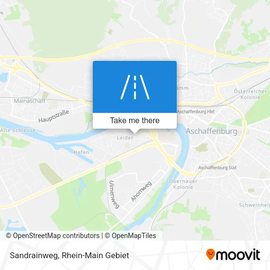 Карта Sandrainweg