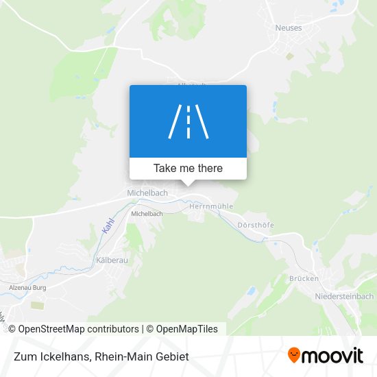 Карта Zum Ickelhans