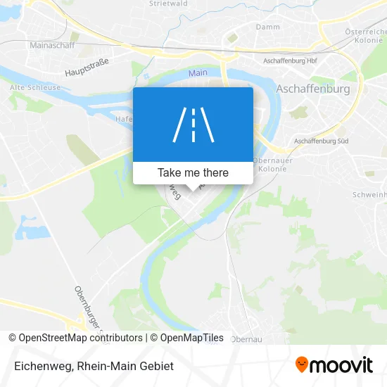 Карта Eichenweg