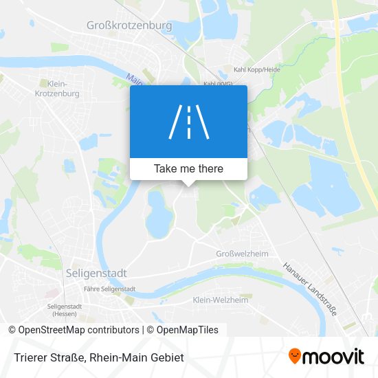 Карта Trierer Straße