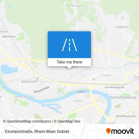 Карта Einsteinstraße