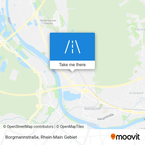 Карта Borgmannstraße
