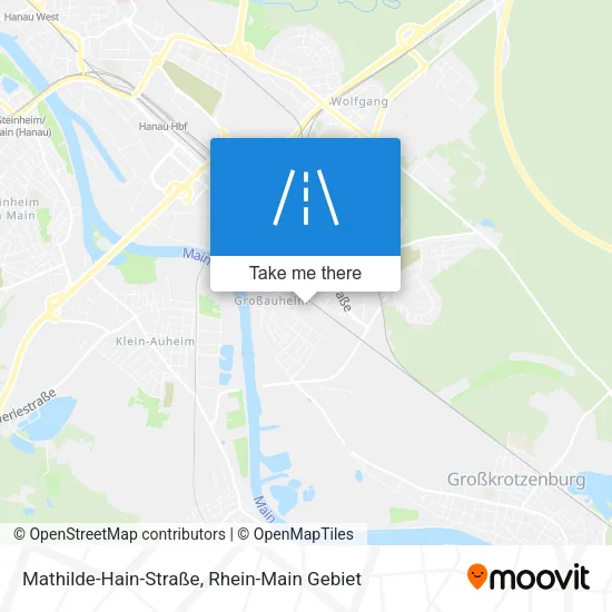 Карта Mathilde-Hain-Straße