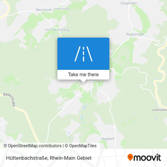 Hüttenbachstraße map