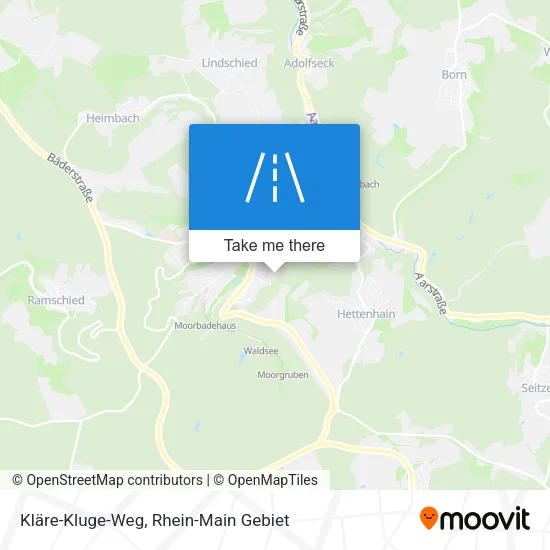 Карта Kläre-Kluge-Weg