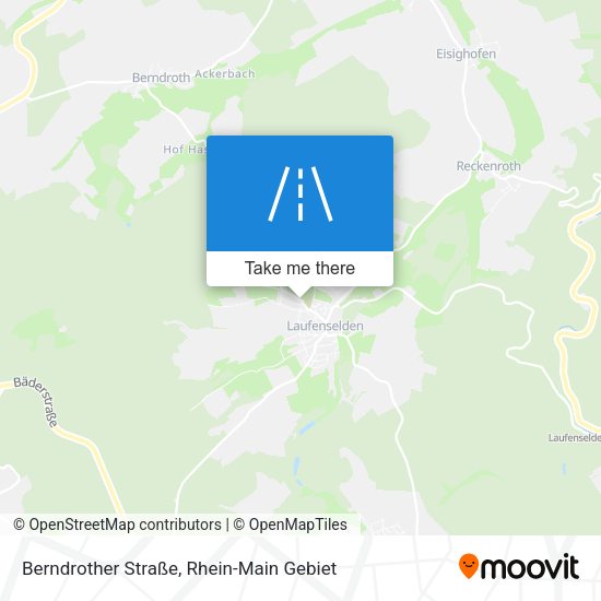 Berndrother Straße map
