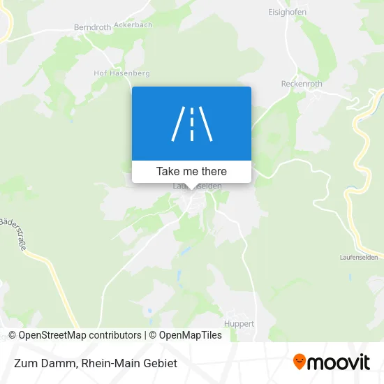 Карта Zum Damm