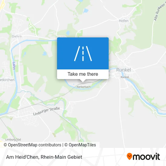 Карта Am Heid'Chen