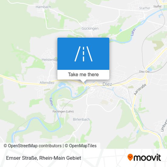 Emser Straße map