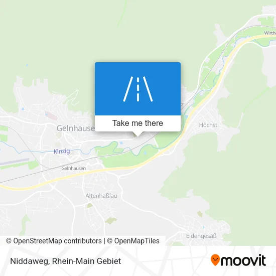 Карта Niddaweg