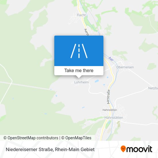 Niedereiserner Straße map