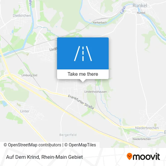 Карта Auf Dem Krind