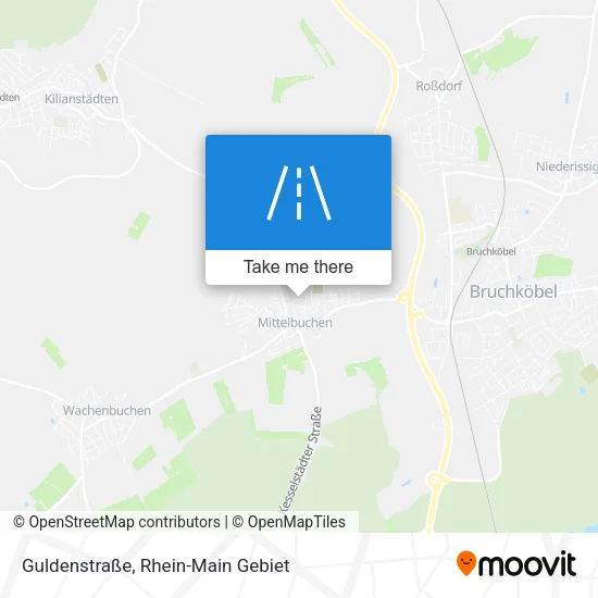 Карта Guldenstraße