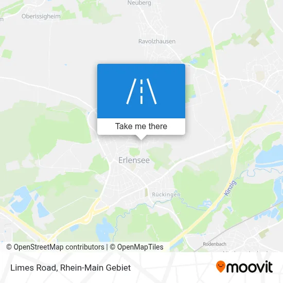 Limesweg map