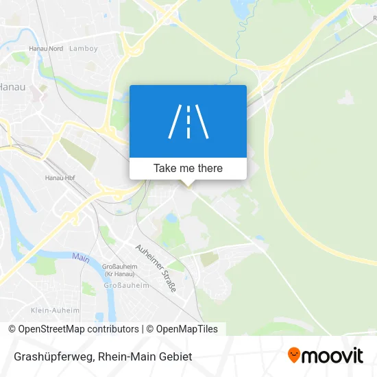 Карта Grashüpferweg