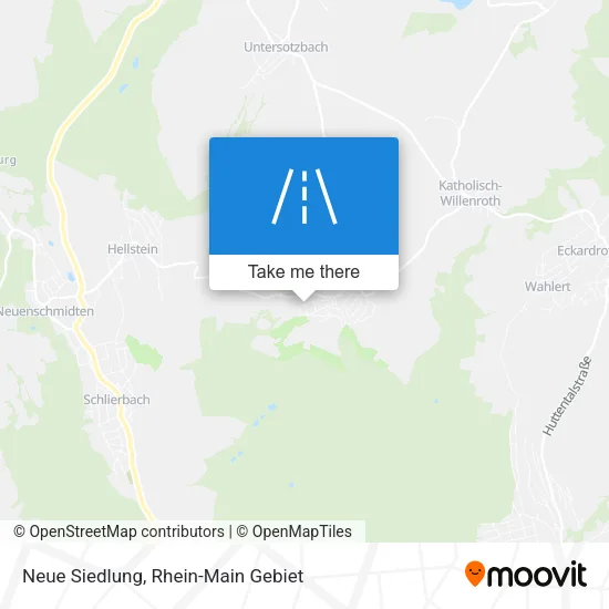 Карта Neue Siedlung