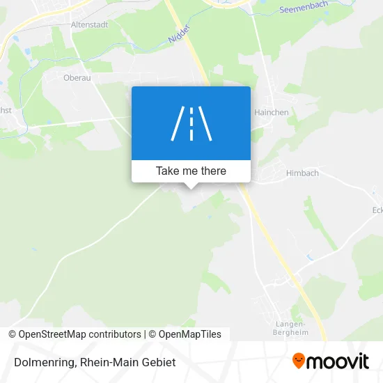 Карта Dolmenring