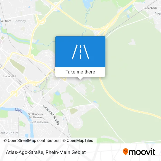Карта Atlas-Ago-Straße