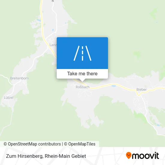 Карта Zum Hirsenberg