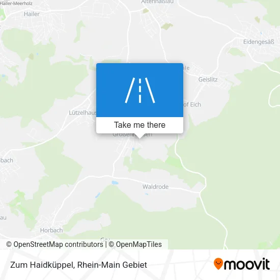 Карта Zum Haidküppel