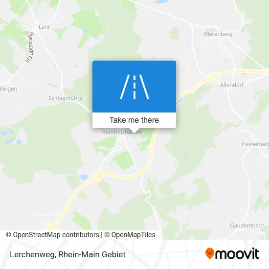 Карта Lerchenweg