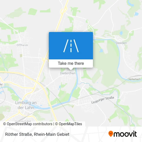 Карта Röther Straße