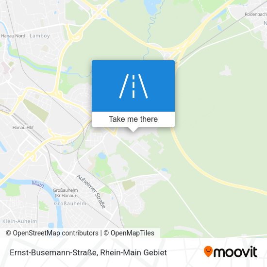 Ernst-Busemann-Straße map