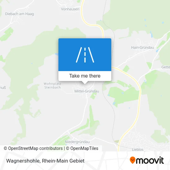 Карта Wagnershohle