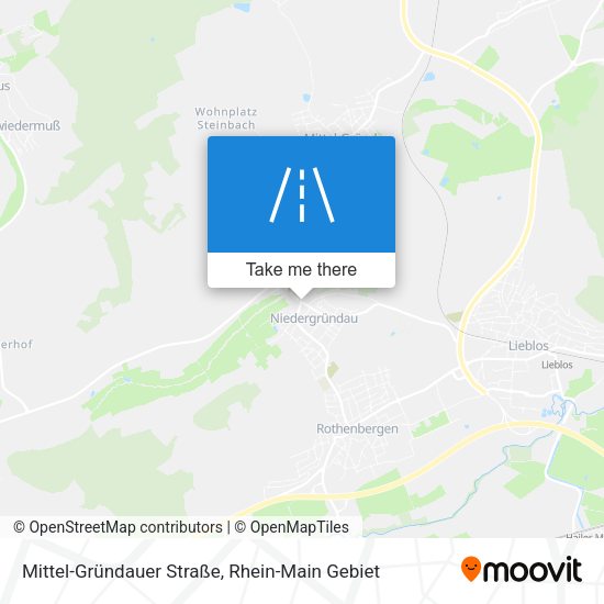 Mittel-Gründauer Straße map