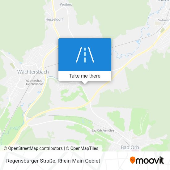 Карта Regensburger Straße