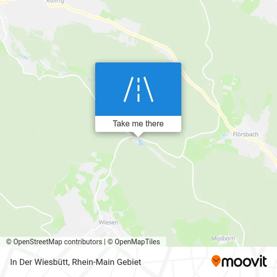 In Der Wiesbütt map