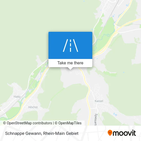 Карта Schnappe Gewann