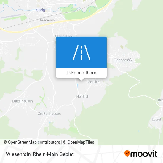 Карта Wiesenrain