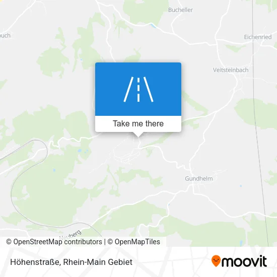Höhenstraße map
