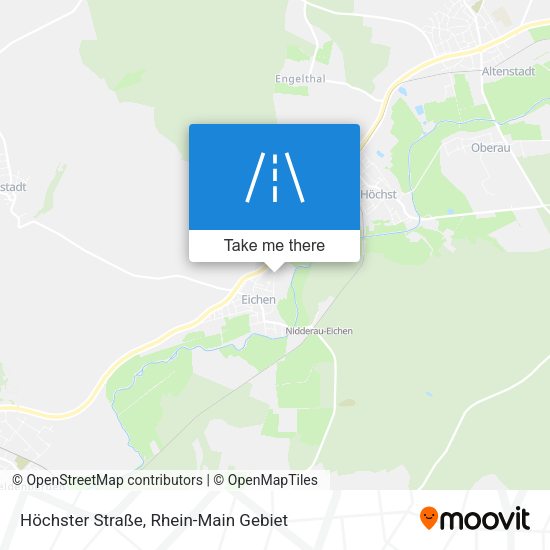 Höchster Straße map