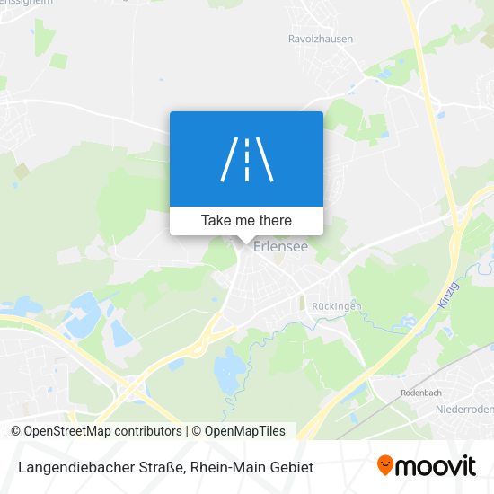 Карта Langendiebacher Straße