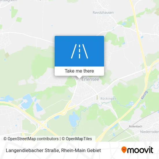 Карта Langendiebacher Straße