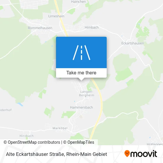 Карта Alte Eckartshäuser Straße
