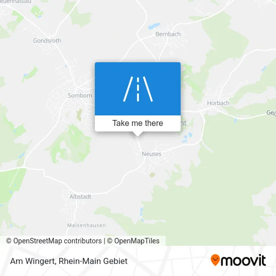 Карта Am Wingert