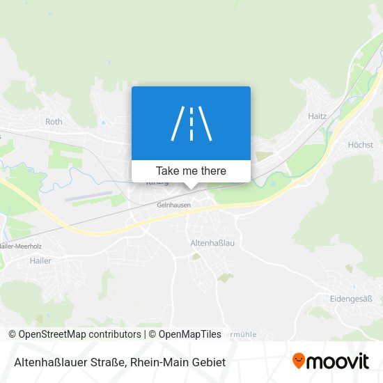 Altenhaßlauer Straße map