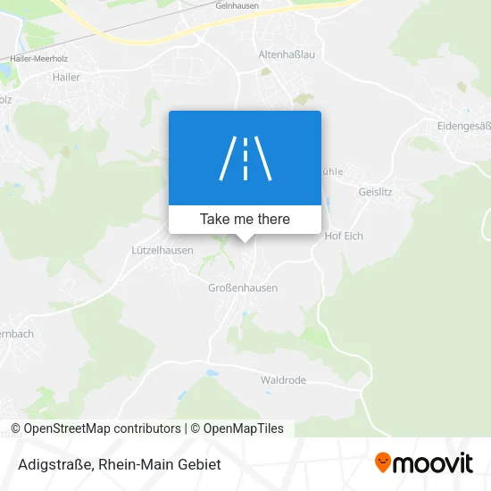 Карта Adigstraße